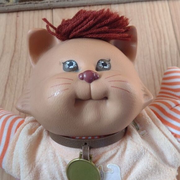 1983 Cabbage Patch Kids Koosa Vintage Cat Doll Xavier Roberts - Picture 5 of 16
